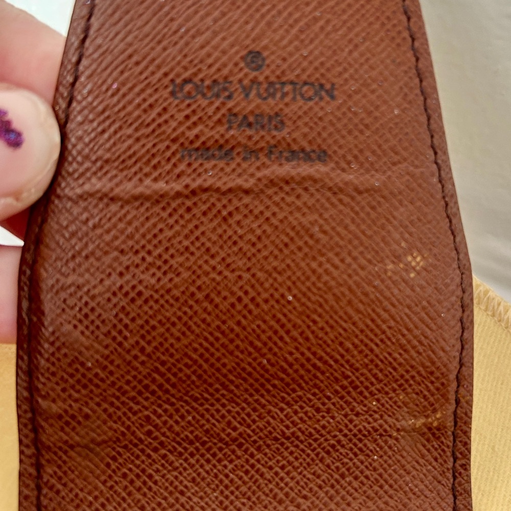 Louis Vuitton Monogram Brown cigarette case. - Picture 7 of 9